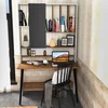 HANAH HOME Radni sto Wood White Walnut