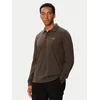 Aeronautica Militare Polo majica 262PO1653UP00082 Rjava Regular Fit