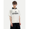 JACK & JONES Majica JCORETREAT črna/bela/off-bela