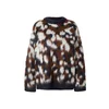 TOPSHOP Pulover mornarska/čokolada/off-bela