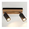 Brilagi - Spot svetlo SELE WOOD 2xGU10/30W/230V crna/drvo