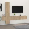 VIDAXL Komplet TV omaric 5-delni sonoma hrast inženirski les