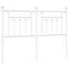 Metalno zamjensko uzglavlje bijelo 150 cm