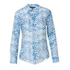 KOROSHI Bluza modra/pastelno modra