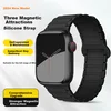 Mashi Zamenska narukvica za pametne satove za Apple Watch, Crna