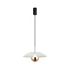 LED luster na sajli VALIA LED/9W/230V bela/zlatna