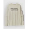 Patagonia Cap Cool Daily Shirt - Hut Tripper Long Slee dyno white
