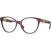 VERSACE Okvir za naočare 0VE3334 5220 55, Ženski, Bordo