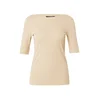 Lauren Ralph Lauren Majice z dolgimi rokavi JUDY-ELBOW SLEEVE-KNIT Bež