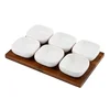 Bel porcelanast komplet za serviranje 6 ks Essentials – Ladelle