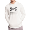 Under Armour RIVAL TERRY GRAPHIC HOOD, muški pulover, bijela 1386047