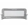 KikkaBoo Zaštitna ogradica za krevetac I am Safe 150cm Grey (KKB60010)