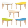 Semicircular table
