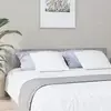 Vidaxl vidaXL Vzglavje postelje, sivo, hrast sonoma, 200x1,5x80 cm