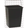 Posoda za kavni odpad, črna