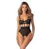 Obsessive Hersis Crotchless Teddy Black L/XL