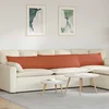 Jastučići za sofu 2 pcs Crvena narančasta 200 x 40 cm