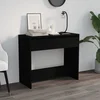 Konzolni stol crni 89 x 41 x 76,5 cm čelični