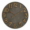 Boltze Home STENSKA URA zlate barve, temno siva