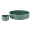 Turkizne porcelanaste servirne posode v kompletu 2 ks o 30 cm Heath Jade – Ladelle