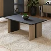 HANAH HOME Sto za dnevnu sobu Ravello Warm Oak Anthracite