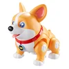IKONKA Interaktivni corgi pes s svetlečima ušesoma in glasbo IK-KX3042
