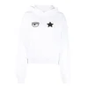 Chiara Ferragni Ženski duks 74CBIT10-CFT02-003, Beli