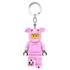 Lego Minifigure privezak za ključeve sa svetlom: Tip u kostimu praseta ( LGL-KE212H )