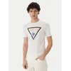 Guess Majica F6GI09 J1314 Bela Slim Fit