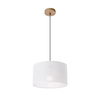Luster na sajli ANTONIO 1xE27/60W/230V hrast