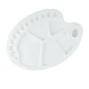 Slikarska paleta ovalna 25x35 cm (Plastična slikarska paleta)