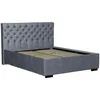 Tapacirani Krevet Miami Storage 180/200 cm , siva
