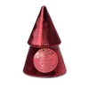Paddywax Stacked Tree Red Ribbed Mercury dišeča sveča 198 g