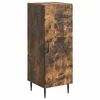 Kreveta Dimljeni hrast 33 x 34,5 x 89,5 cm Konstruirano drvo