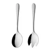 Set of 2 spoons for serving salad, stainless steel, Windsor - Grunwe