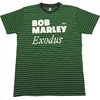 Bob Marley Exodus (Striped) Black & Green M Majica