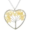 Ogrlica Tree Heart - Rumena KP28417