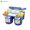 VOCNI JOGURT FRUTTIS BRESKVA-KRUSKA/BANANA 4.5%MM 4X125 (6)SILBO