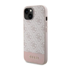 Maska za iPhone 15 Guess Hc PC/TPU 4G Bottom Stripe roze