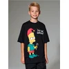 Sinsay - Pamučna majica sa printom The Simpsons - crno