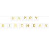 Aga4Kids Rojstnodnevni transparent z napisom Happy Birthday