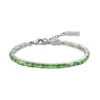 LACOSTE Zapestnica Duchess zelena/srebrna