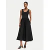 Tommy Hilfiger Poletna obleka 5X2 WW0WW49939 Črna A-Line Fit