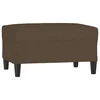 Vidaxl Stolček za noge rjavo 70x55x41 cm blago
