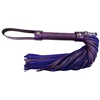 ROUGE Short leather flogger purple