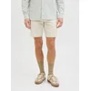 JJ Rebel by Jack & Jones chino šorc Sharp za muškarce, krem, XXL