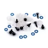 Bleščeče oči z varovalom O10 mm - (17) modri safir (50 komplet)