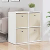 Kreveta s ladicama Bijelo 68,5 x 32 x 67 cm