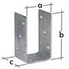 DMX Nosač stuba PSO 120 121x120x60x5.0mm
