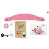 Wishbone - mini flip - spodnji del - roza